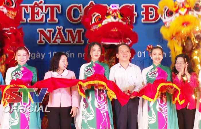 Sóc Trăng khai mạc Chợ Tết Công đoàn năm 2023
